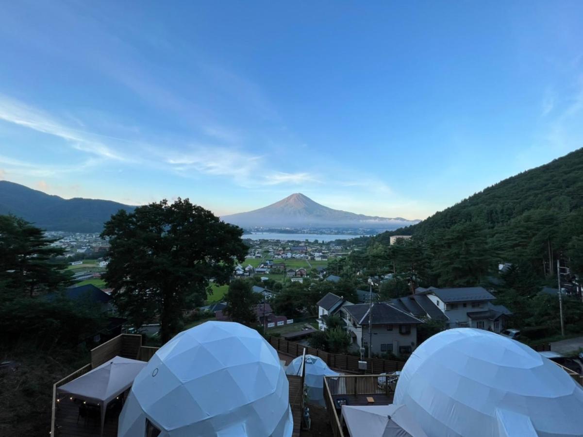 Mt.Fujiグランピングテラス　嶺乃華 Hotell Fujikawaguchiko Eksteriør bilde