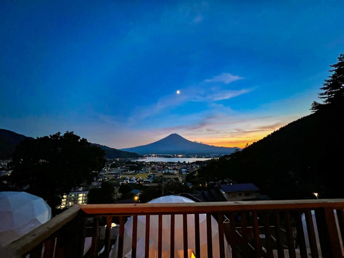 Mt.Fujiグランピングテラス　嶺乃華 Hotell Fujikawaguchiko Eksteriør bilde