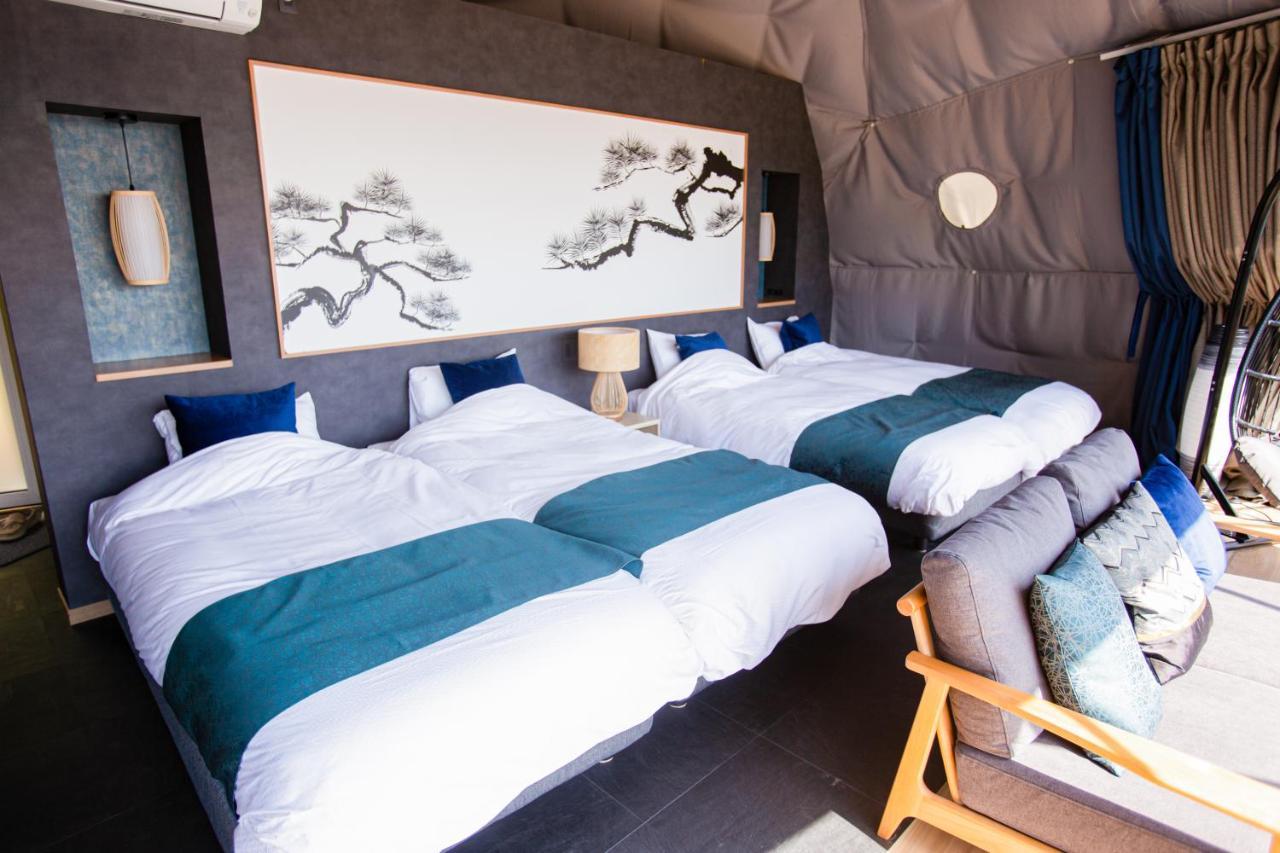 Mt.Fujiグランピングテラス　嶺乃華 Hotell Fujikawaguchiko Eksteriør bilde