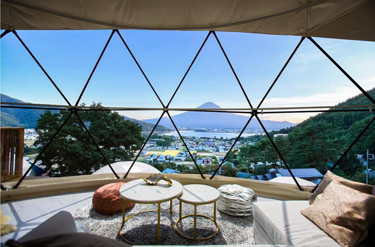 Mt.Fujiグランピングテラス　嶺乃華 Hotell Fujikawaguchiko Eksteriør bilde