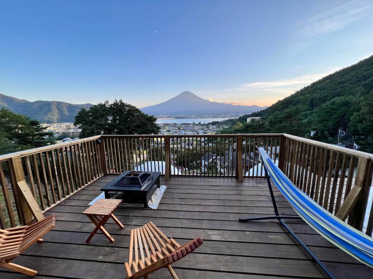 Mt.Fujiグランピングテラス　嶺乃華 Hotell Fujikawaguchiko Eksteriør bilde