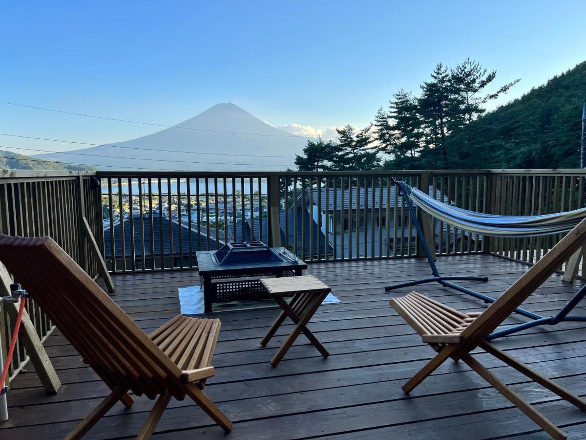 Mt.Fujiグランピングテラス　嶺乃華 Hotell Fujikawaguchiko Eksteriør bilde