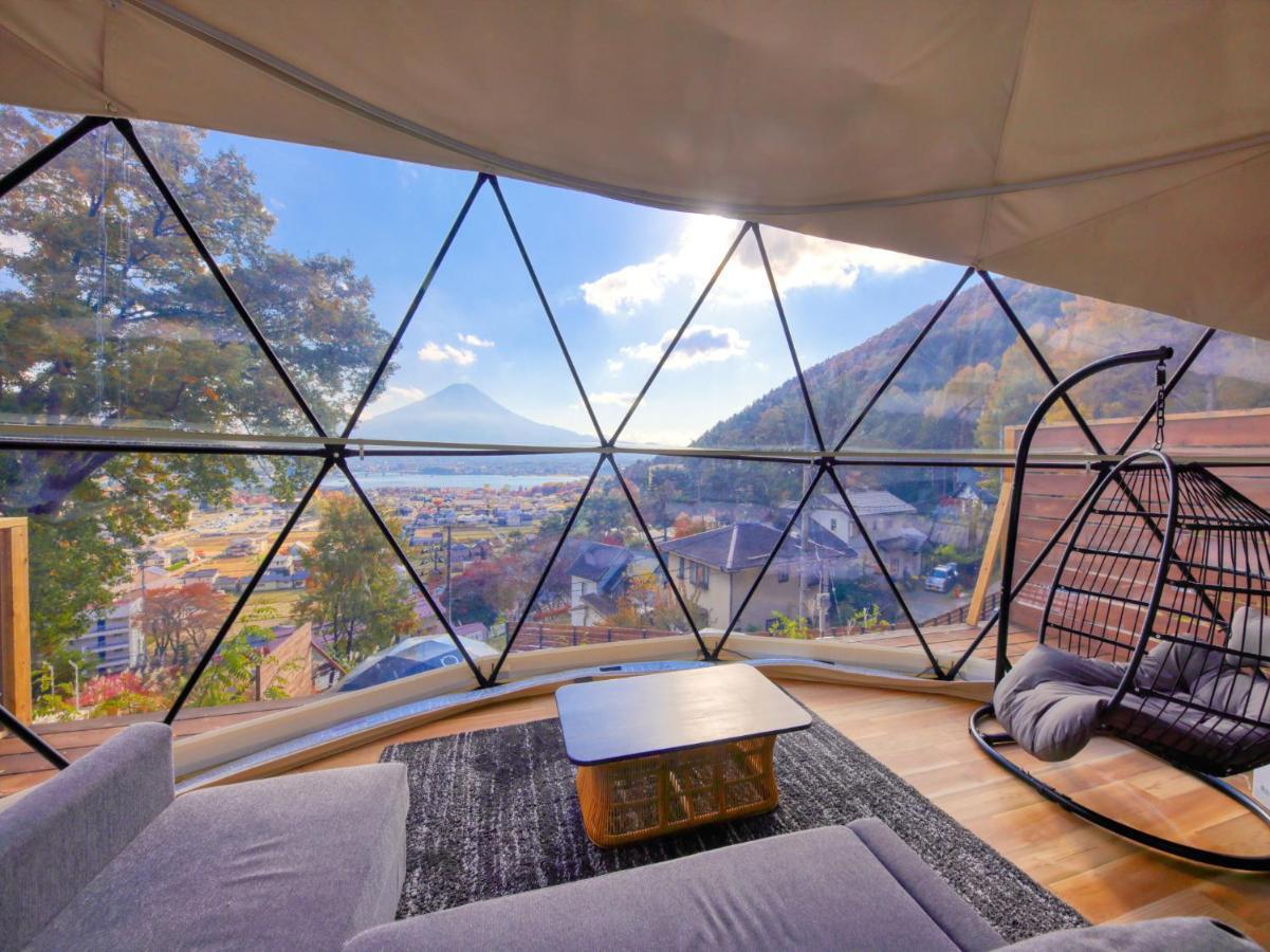 Mt.Fujiグランピングテラス　嶺乃華 Hotell Fujikawaguchiko Eksteriør bilde