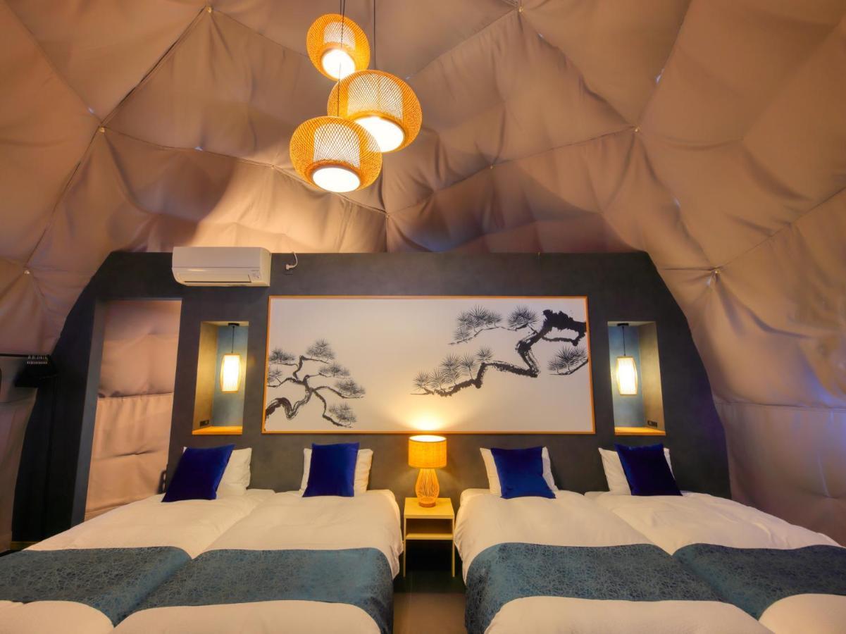 Mt.Fujiグランピングテラス　嶺乃華 Hotell Fujikawaguchiko Eksteriør bilde